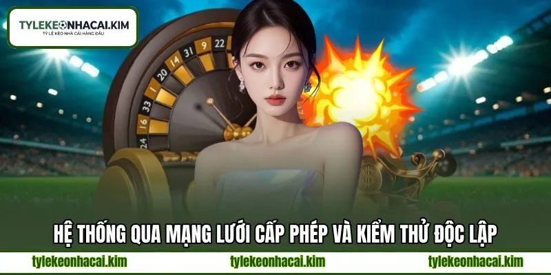 Hệ thống&nbsp;qua mạng lưới cấp phép và kiểm thử độc lập