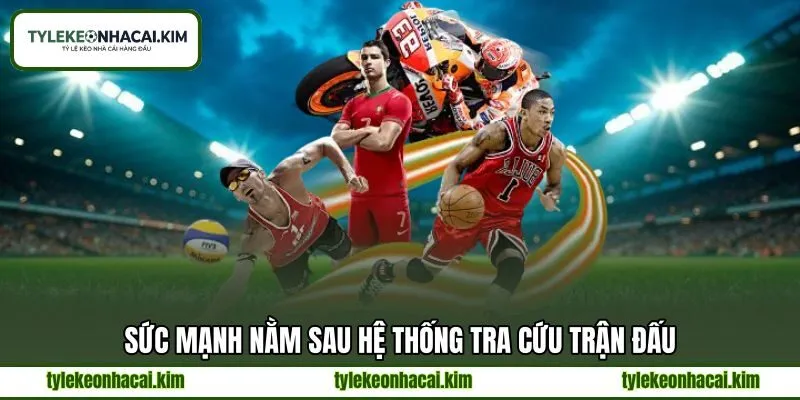 Sức mạnh nằm sau hệ thống tra cứu trận đấu Sức mạnh nằm sau hệ thống tra cứu trận đấu