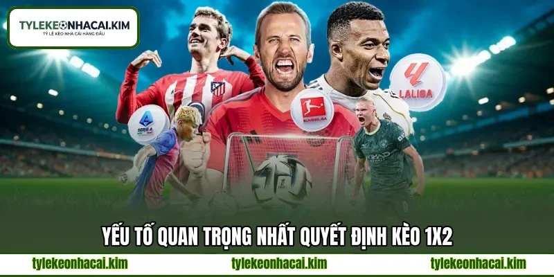 Yếu tố quan trọng nhất quyết định kèo 1x2 Yếu tố quan trọng nhất quyết định kèo 1x2